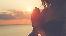praying